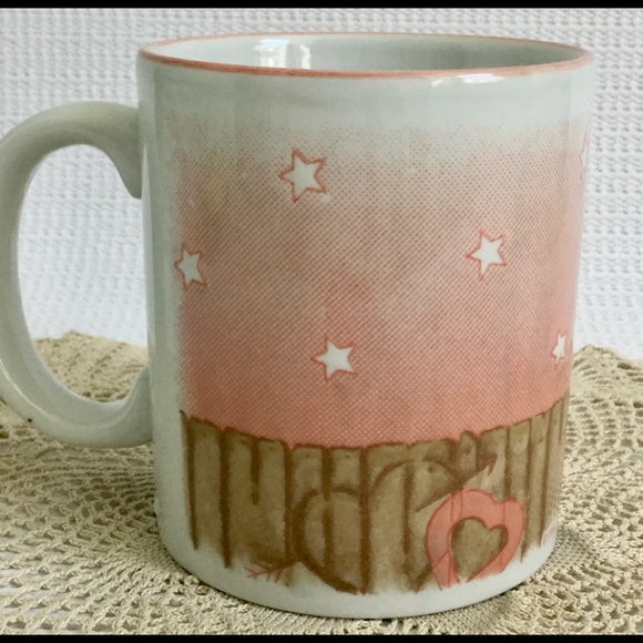 *️⃣SOLD*️⃣ Two Cats on Fence Coffee Mug by Gibson - Picture 2 of 6